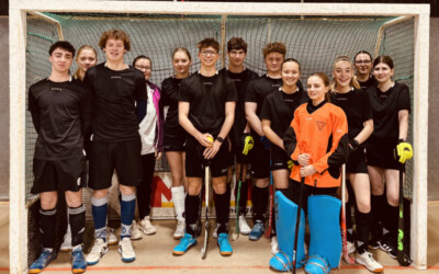 Spannende Hallen-Hockeyturniere: Unsere Teams der Ricarda! wuchsen über sich hinaus!